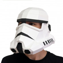 3D-конструктор из бумаги МАСКА ШТУРМОВИК для фотосессий PP-3SHT-2WB PAPERRAZ