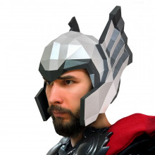 3D-конструктор МАСКА ШЛЕМ ТОРА для фотосессий PP-3TOR-2SB PAPERRAZ