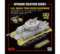 Травление M4A3 76W HVSS Sherman - RFM RM-2002 Rye Field Model 1/35