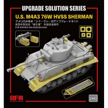 Травление M4A3 76W HVSS Sherman - RFM RM-2002 Rye Field Model 1/35