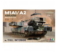 Сборная модель Танк M1A1/M1A2 w/ Full Interior RM-5007 Rye Field Model 1/35