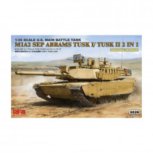Сборная модель: Танк M1A2 SEP Abrams TUSK I /TUSK II with full interior RM-5026 Rye Field Model 1/35