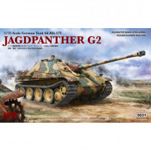 Сборная модель: Танк Sd.Kfz.173 Jagdpanther G2 RM-5031 Rye Field Model 1/35 