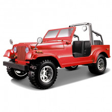 Автомодель Bijoux Jeep WRANGLER 1:24 18-22033 BBurago