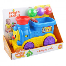 Весёлый паровозик, с мячиками 10308