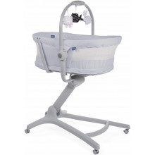 Кроватка-стульчик детский Baby Hug AIR 4 в 1 STONE Chicco 00079193850000