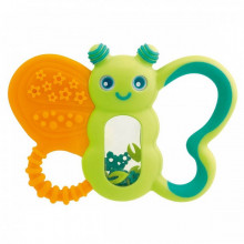 Прорезыватель-игрушка Funny Relax Бабочка, 6 мес+, с погремушкой 00002580000000 Прорезыватель-игрушка Funny Relax Бабочка, 6 мес+, с погремушкой 00002580000000