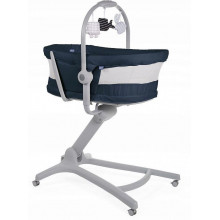 Кроватка-стульчик детский Baby Hug AIR 4 в 1 INDIA INK Chicco 05079193390000