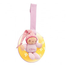 Игрушка подвесная, музыкальная Chicco "Луна", розовая, 0 мес + 00002426100000