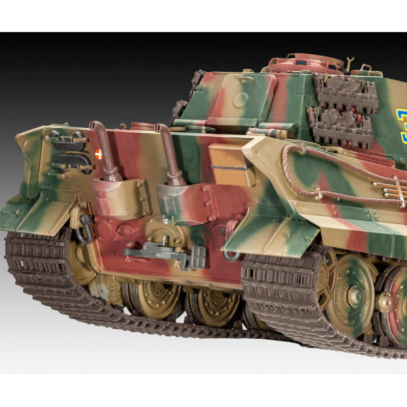 Сборная модель Немецкий тяжелый танкк Tiger II Ausf. B (Henschel Turret) (1:35) 03249 Revell