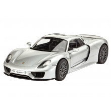Сборная модель Подарочный набор Автомобиль Porshe 918 Spyder (1:24) 67026 Revell Сборная модель Подарочный набор Автомобиль Porshe 918 Spyder (1:24) 67026 Revell