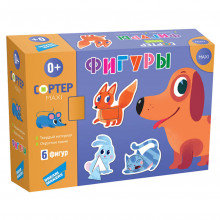 Пазлы для малышей "Сортер. Фигуры" RI1806 Пазлы для малышей "Сортер. Фигуры" RI1806