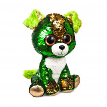 Мягкая игрушка Глазастик "Щенок Изумруд", большая GMP0P