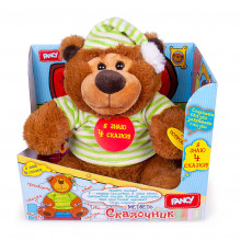 Мягкая музыкальная игрушка "Медведь-сказочник" MCHN01\M