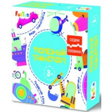 Настольная игра Соедини половинки «Полезный транспорт» F1210004Р