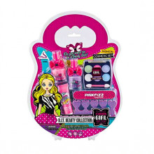 Набор детской косметики "Тени для век+лак для ногтей+блеск для губ" J-205