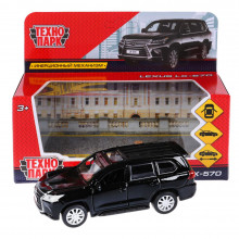 Машина металл "LEXUS LX-570" 12 см LX570-BK