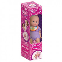 Пупс с коляской 12783