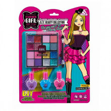 Набор детской косметики "Тени для век+лак для ногтей" J-605