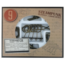 Головоломка 9 Steampunk Puzzles *-**** (коричневый набор) 473206