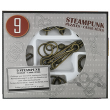 Головоломка 9 Steampunk Puzzles *-**** (серый набор) 473207