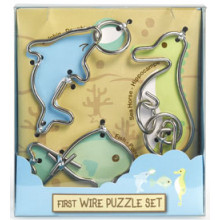 Первый набор Водные животные (головоломки из проволоки) 473352