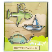 Первый набор Транспорт (головоломки из проволоки) 473353