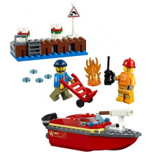 LEGO City 60213 Конструктор ЛЕГО Город Пожарные: Пожар в порту