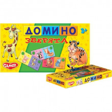 Настольная игра Домино Зверята 9024H