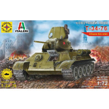 Советский танк Т-34-76 (1:72), сборная модель 307224 Моделист