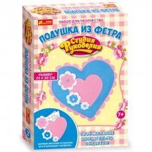 Поделки из фетра Подушка Сердце 15185016Р
