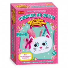 Поделки из фетра Сумочка Котик 15185008Р