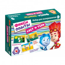 Набор для экспериментов. Фикси-опыты, Свет и тень 12187004Р