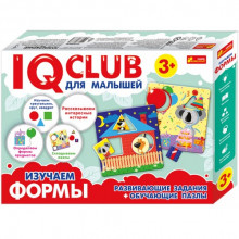 Обучающие пазлы Изучаем формы, на русском языке IQ-club 13152042Р Обучающие пазлы Изучаем формы, на русском языке IQ-club 13152042Р