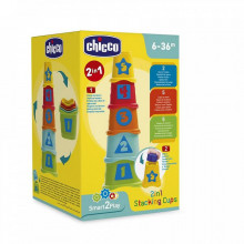 Игрушка развивающая Chicco "Stacking Cups", 6-36 мес+ 00009373000000