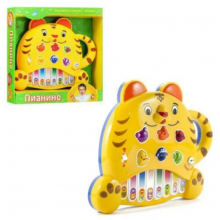 Музыкальное пианино Mommy Love "Тигрёнок" 8806-6