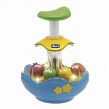 Игрушка развивающая Chicco Юла "Аквариум", со звуковым и световым эффектами, 6 мес+ 00070074000000