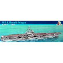 Сборная модель Американский авианосец U.S.S. Ronald Reagan CVN-76 (1:720) 5533 Italeri
