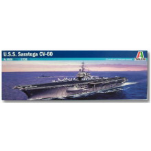 Сборная модель Американский авианосец U.S.S. Saratoga CV-60 (1:720) 5520 Italeri