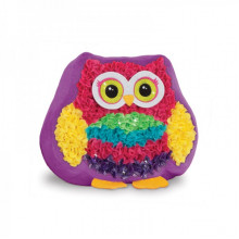 Набор для детского творчества с аксессуарами для рукоделия "Игрушечка-подушечка: сова" K04