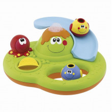 Игрушка для купания Chicco "Остров из пузырьков", 6 мес + 00070106000000