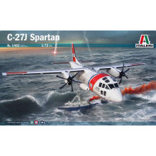 Сборная модель Военно-транспортный самолет C-27J Spartan (1:72) 1402 Italeri
