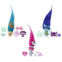 Trolls Тролли с супер длинными поднимающимися волосами (в ассортименте) C1300