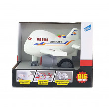 Машинка "Самолет" (свет, звук) RJ6687A Машинка "Самолет" (свет, звук) RJ6687A
