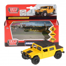Машина металл Hummer H1 Пикап Желтый 12 см SB-18-09-H1-N(Y)-WB Машина металл Hummer H1 Пикап Желтый 12 см SB-18-09-H1-N(Y)-WB