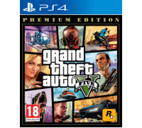 Игра для Play Station 4: Grand Theft Auto V. Premium Edition (1CSC20004338)