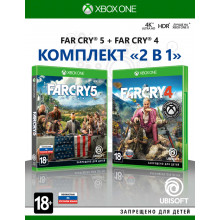 Игра для Xbox One: Комплект «Far Cry 4» + «Far Cry 5» [, русская версия] (1CSC20004065)