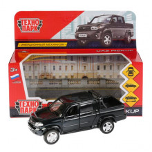 Машина металл "UAZ PICKUP", длина 12см, открыв. двери, инерц, ЧЕРНЫЙ PICKUP-BK Машина металл "UAZ PICKUP", длина 12см, открыв. двери, инерц, ЧЕРНЫЙ PICKUP-BK
