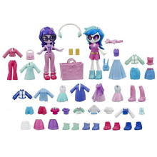 Твайлайт Спаркл и DJ Pon-3 с одеждой My Little Pony Fashion Squad E9243_E9254 Твайлайт Спаркл и DJ Pon-3 с одеждой My Little Pony Fashion Squad E9243_E9254