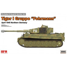 Сборная модель: Танк Tiger I Gruppe "Fehrmann" 1: 35 RM-5005  Rye Field Model  